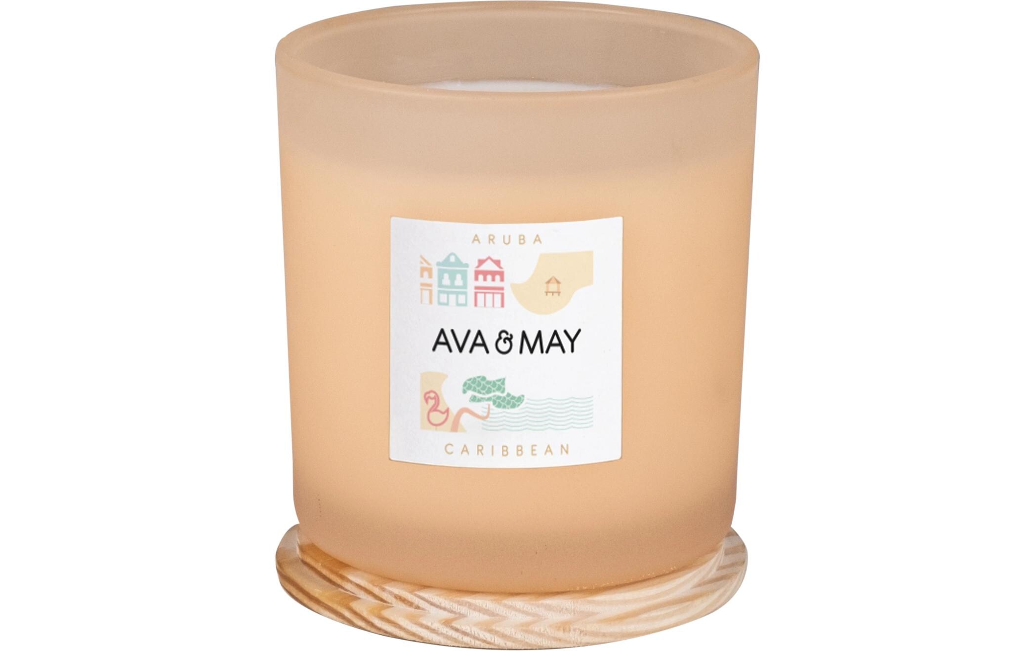 AVA & MAY Duftkerze Aruba, 12 x 12.5 cm