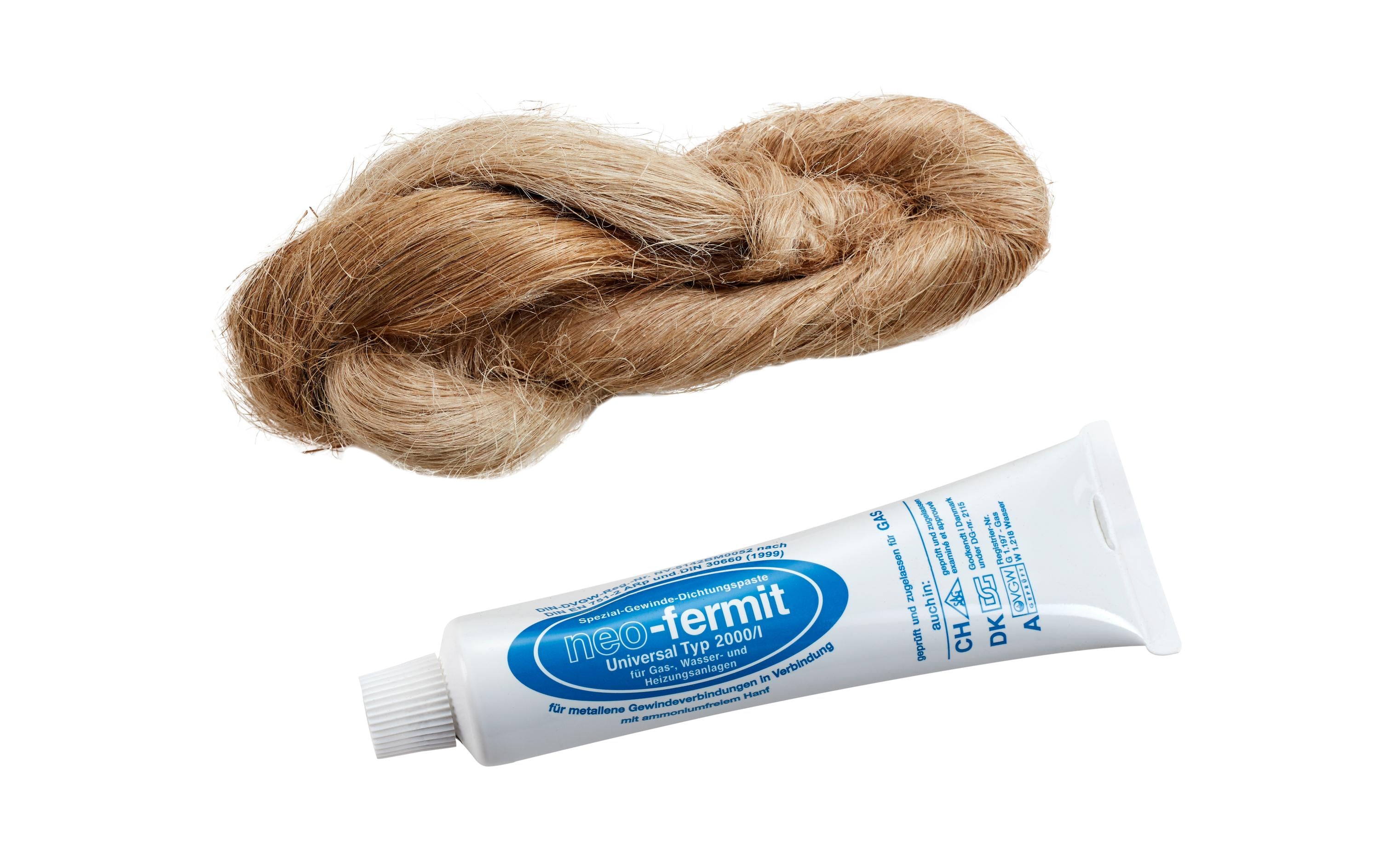 Mateu Dichtmasse Portion Hanf mit Fett 90 GR + 50 GR