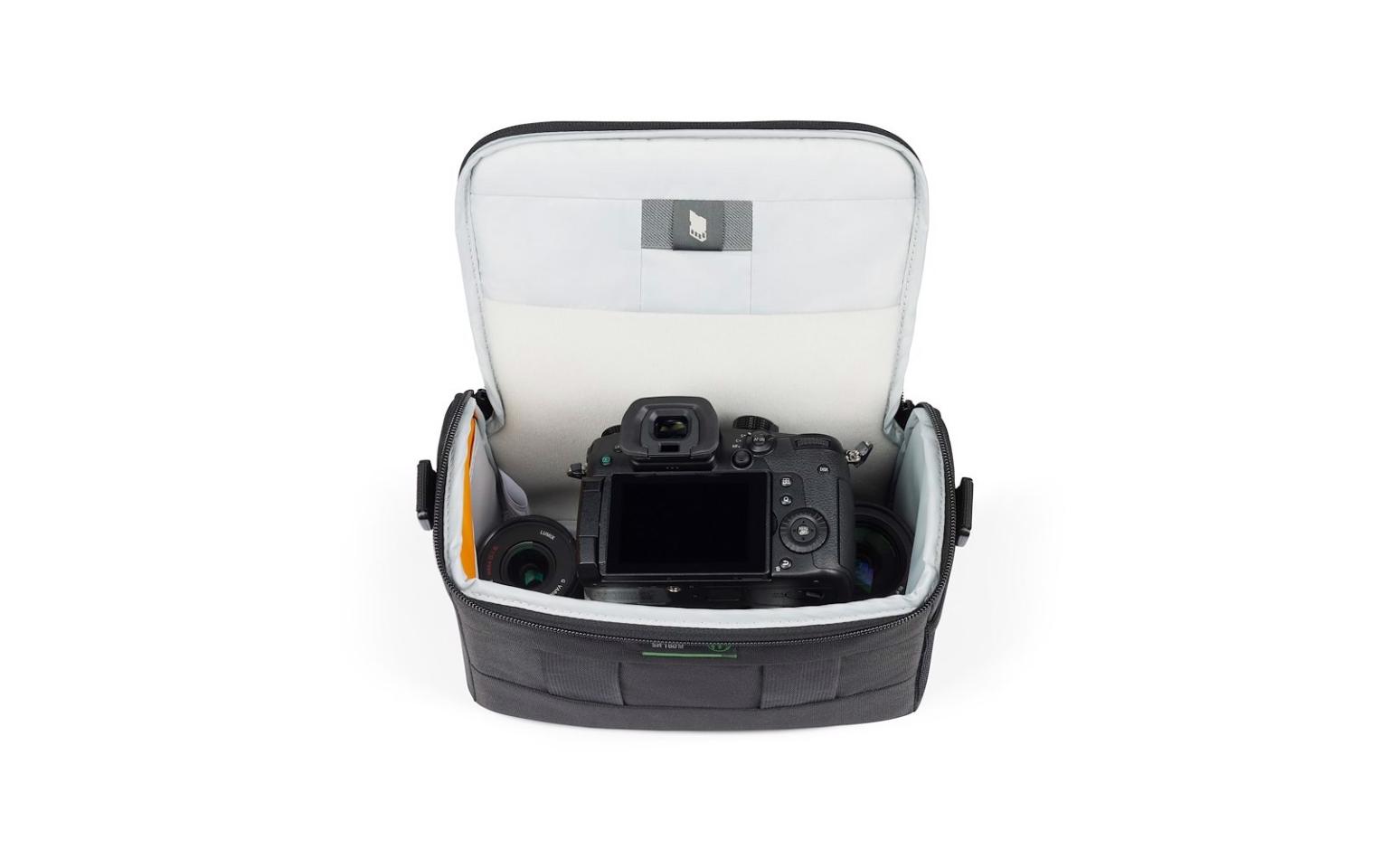 Lowepro Kamera-Tasche Adventura SH 160 III (GRL) Schwarz