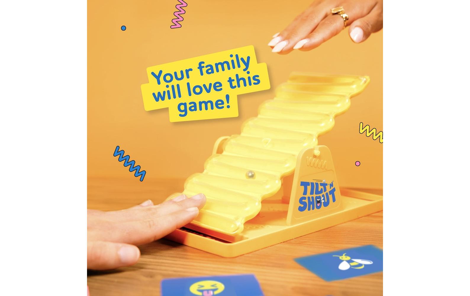 Big Potato Games Partyspiel Tilt'n'Shout - DE -