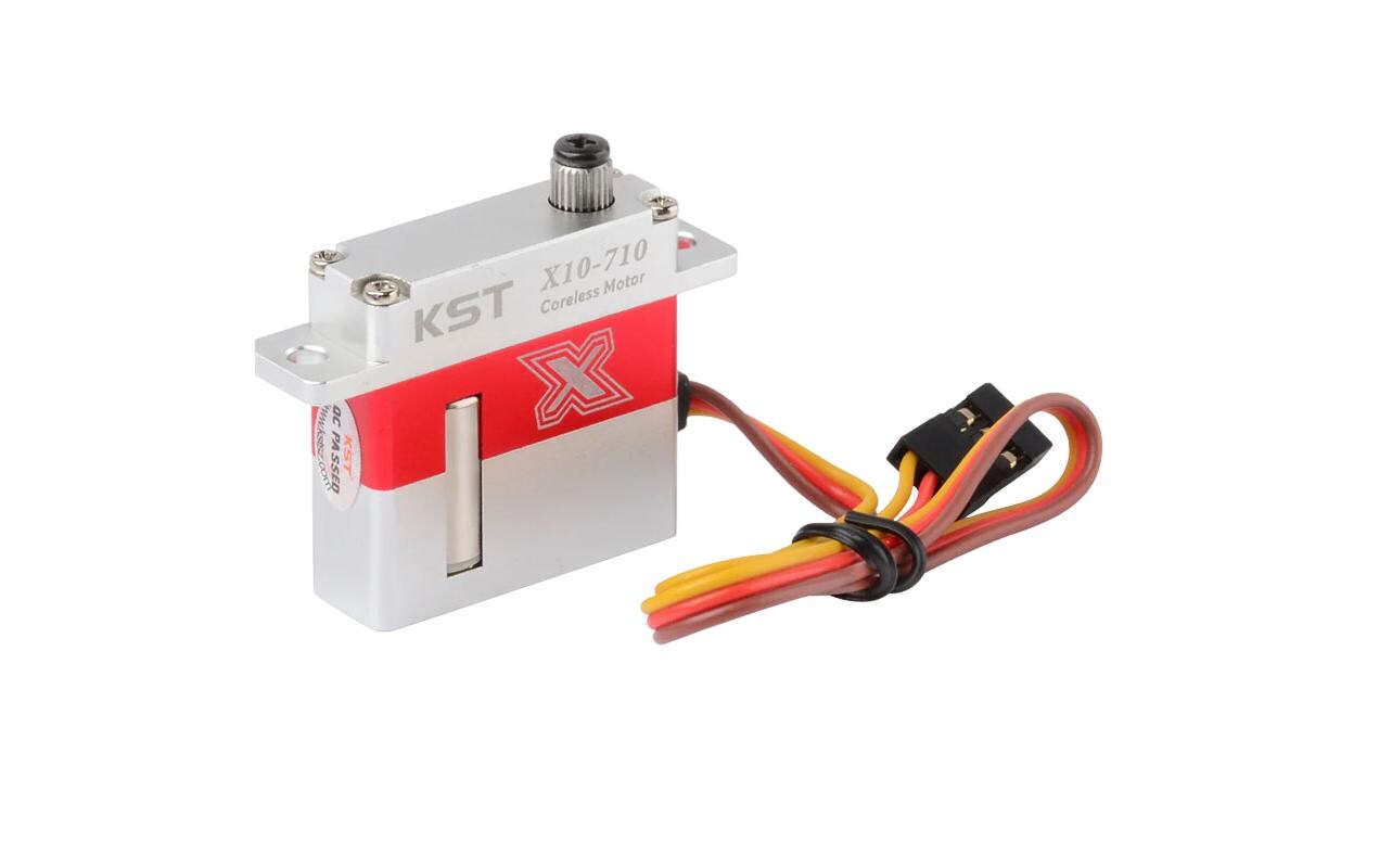KST Flächenservo X10-710 V8.0 7.5 kg, 0.09 s, Digital HV KST Flächenservo X10-710 V8.0 7.5 kg, 0.09 s, Digital HV