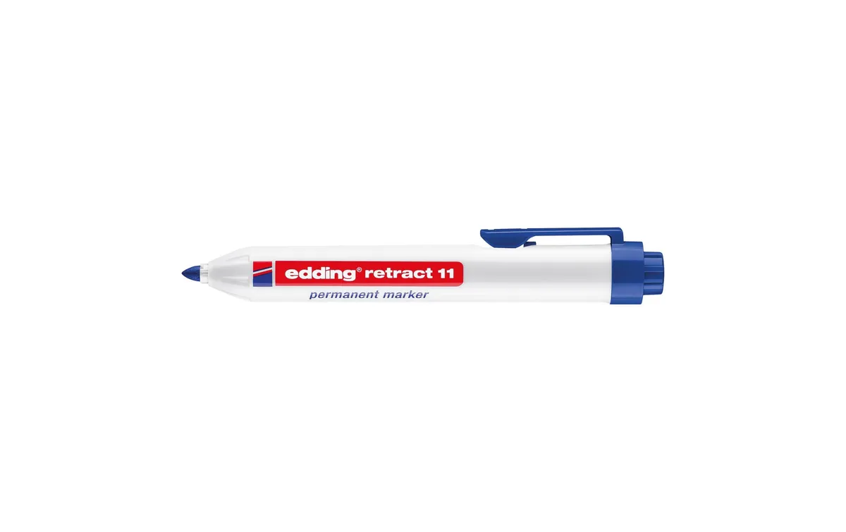 edding Permanent-Marker Retract 11 Blau edding Permanent-Marker Retract 11 Blau