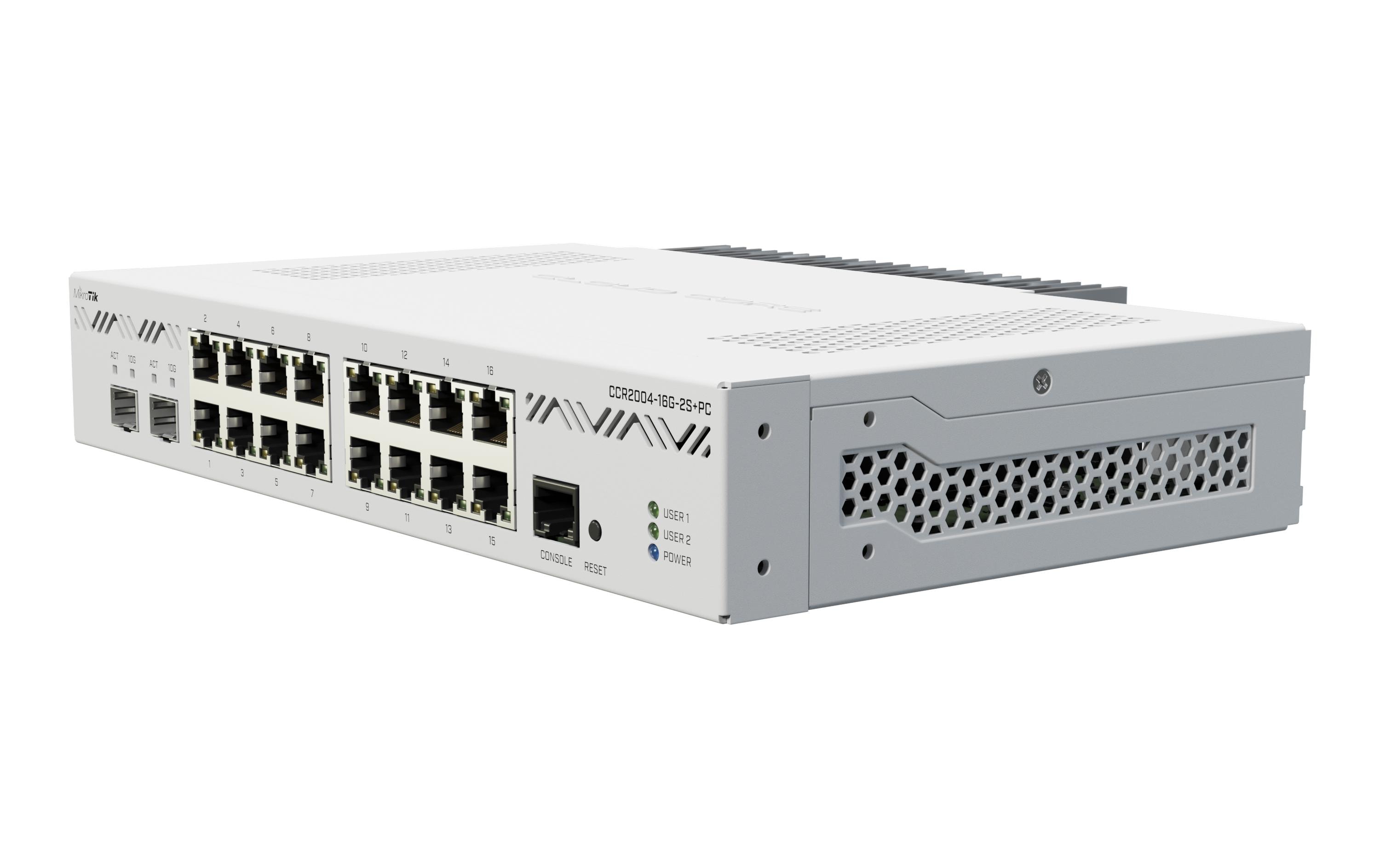 MikroTik Router CCR2004-16G-2S+PC