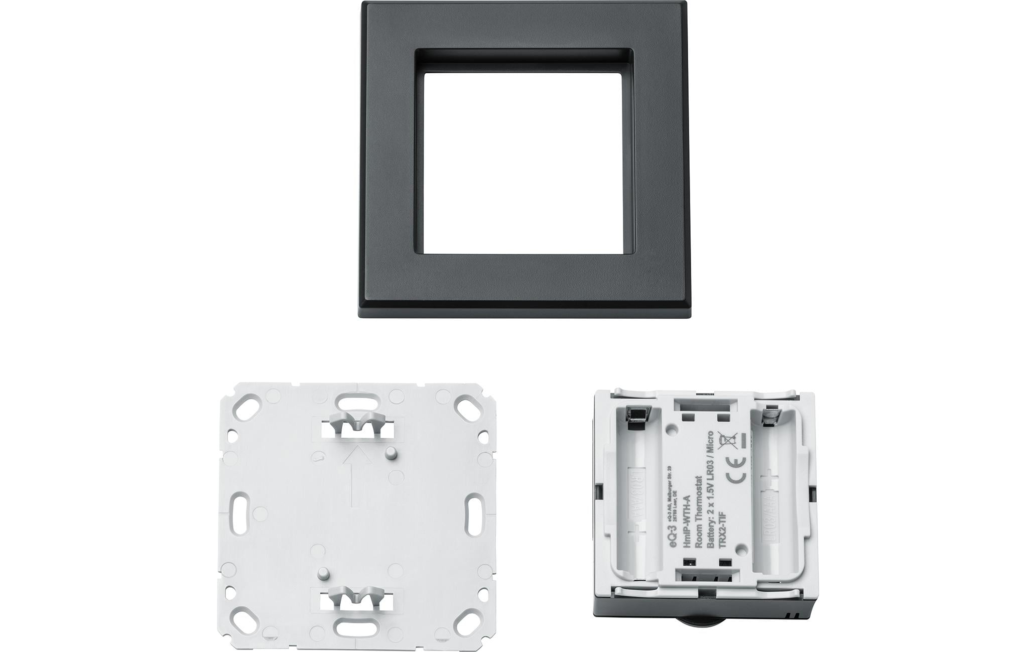 Homematic IP Funk-Thermostataktor Anthrazit