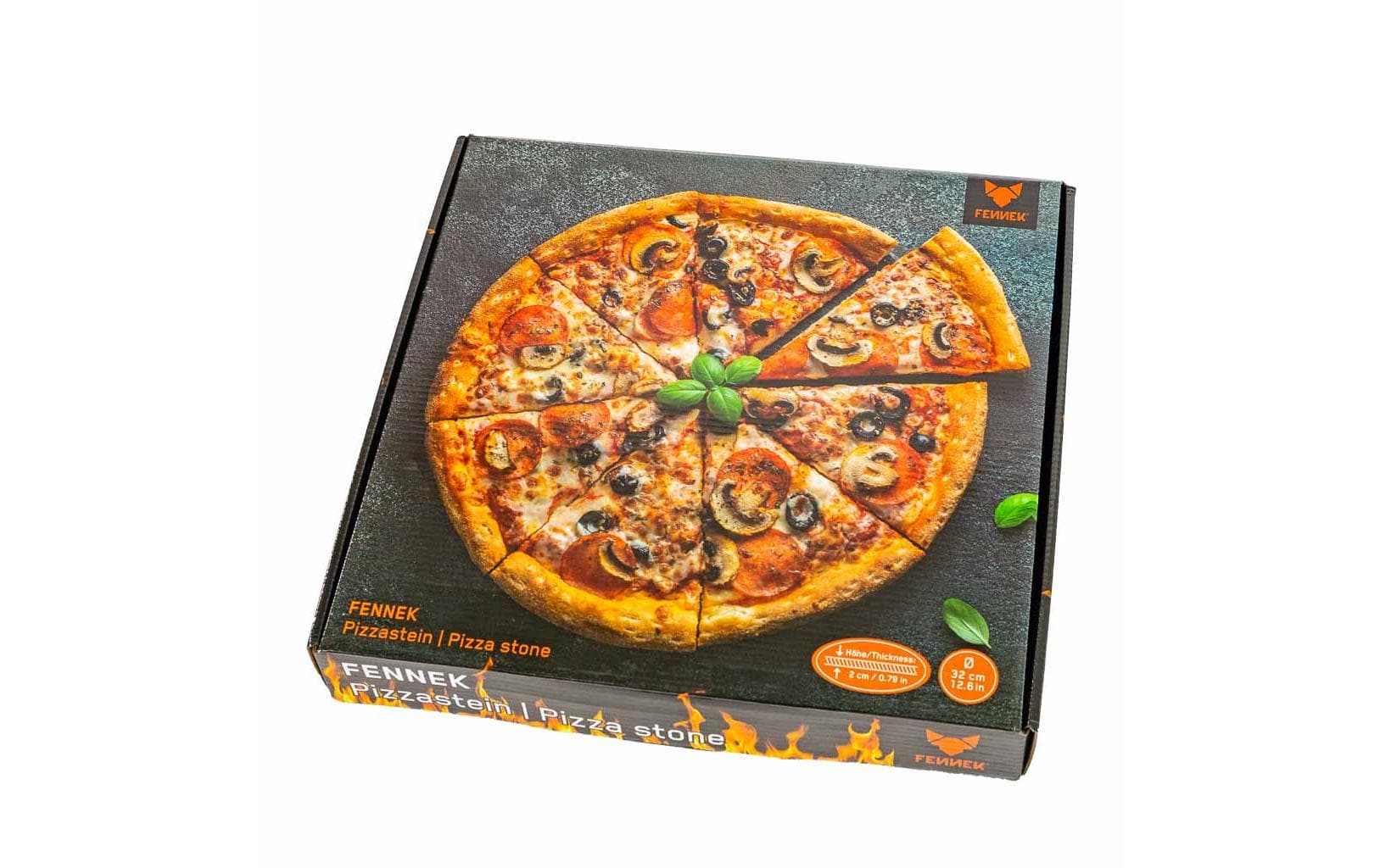 Fennek Grill Pizzastein Cordierit, Ø 32 cm