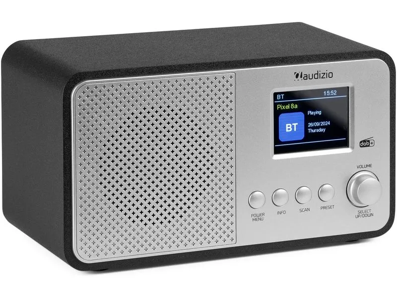Audizio DAB+ Radio Avio Silber Audizio DAB+ Radio Avio Silber