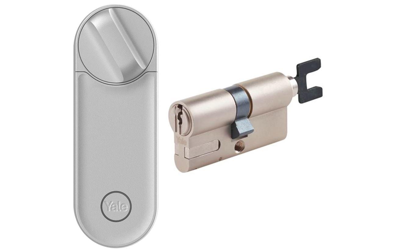 Yale Schloss Linus L2 Smart Lock Z-Kit, Silber Yale Schloss Linus L2 Smart Lock Z-Kit, Silber