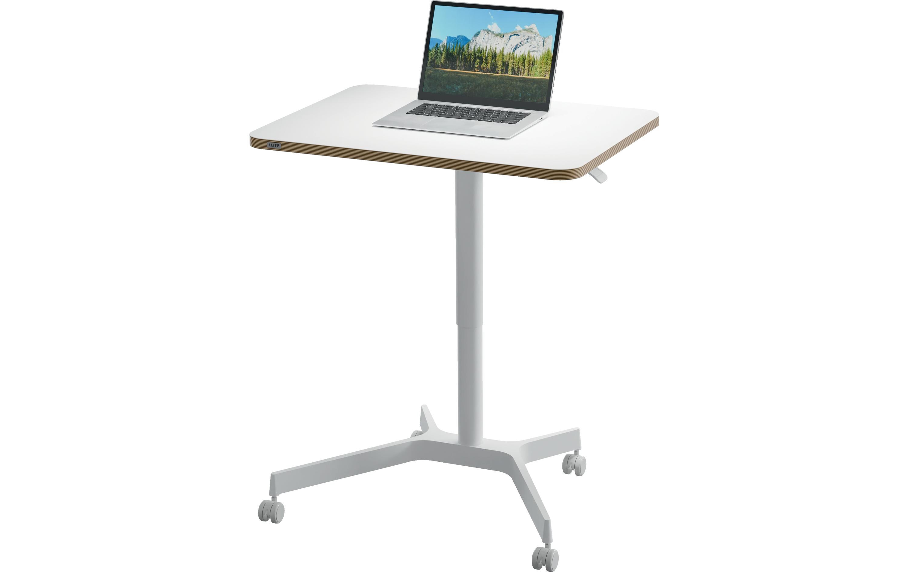 Leitz Ergo, höhenverstallbarer Sitz-/Steh-Schreibtisch Weiss Leitz Ergo, höhenverstallbarer Sitz-/Steh-Schreibtisch Weiss