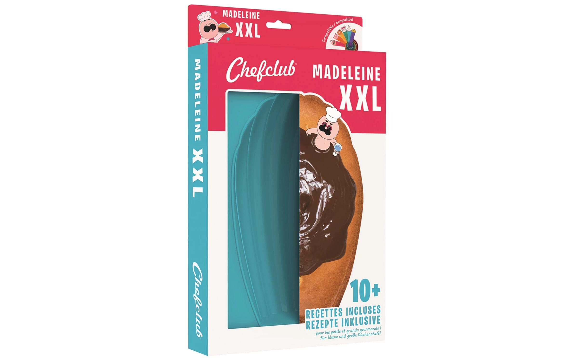 Chefclub Backform Madeleine XXL Blau
