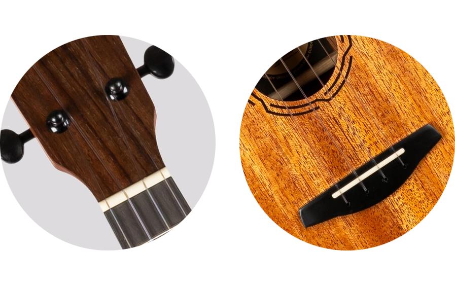 Flight Ukulele Concert – Solid Mahogany