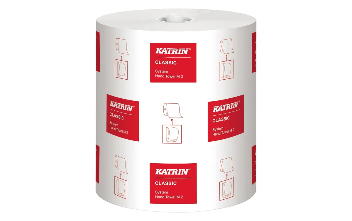 Katrin Handtuchrolle System M 2-lagig 21.0 cm x 160 m Katrin Handtuchrolle System M 2-lagig 21.0 cm x 160 m