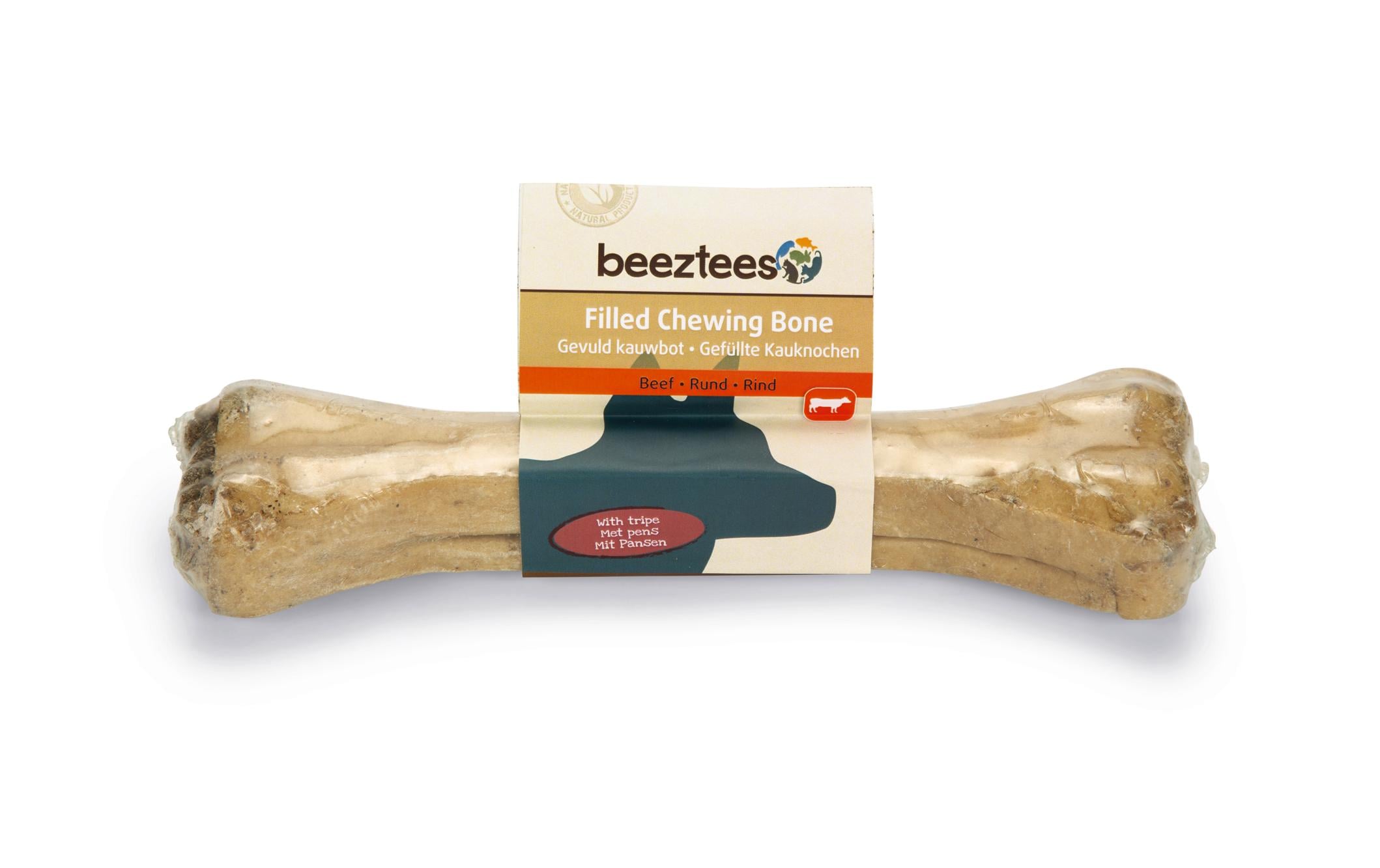 Beeztees Kausnack Knochen mit Pansen, 20 cm, 1 Stk. Beeztees Kausnack Knochen mit Pansen, 20 cm, 1 Stk.