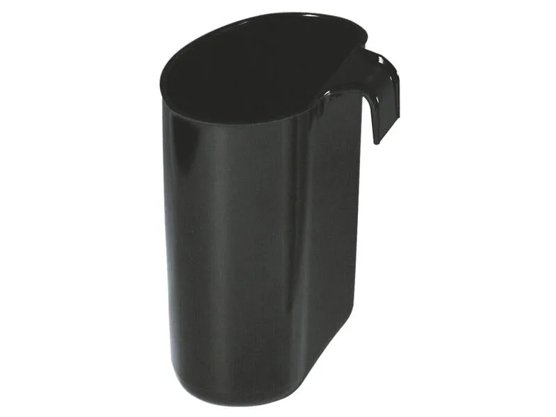 Büromaterial Recyclingbehälter 1.5 l, Schwarz