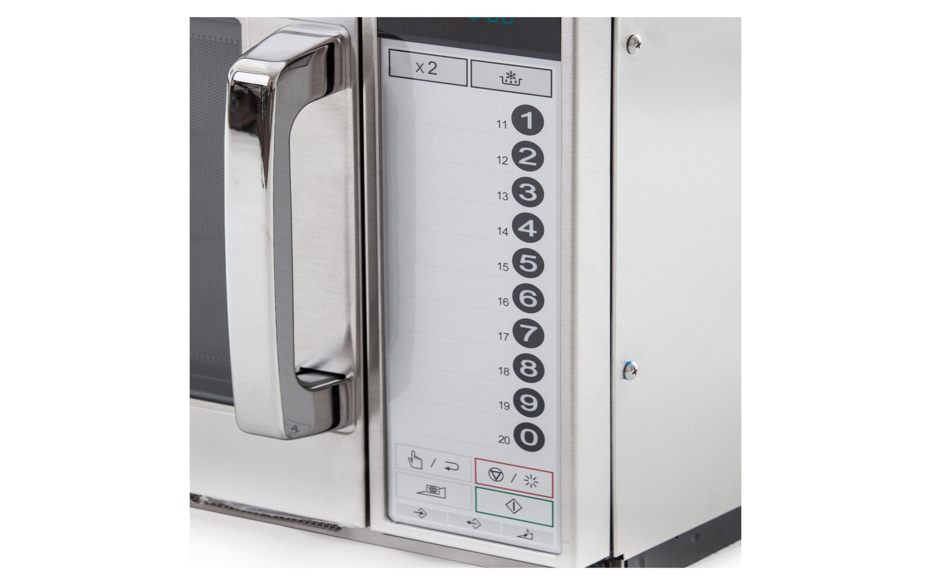 Sharp Mikrowelle R25AM Silber