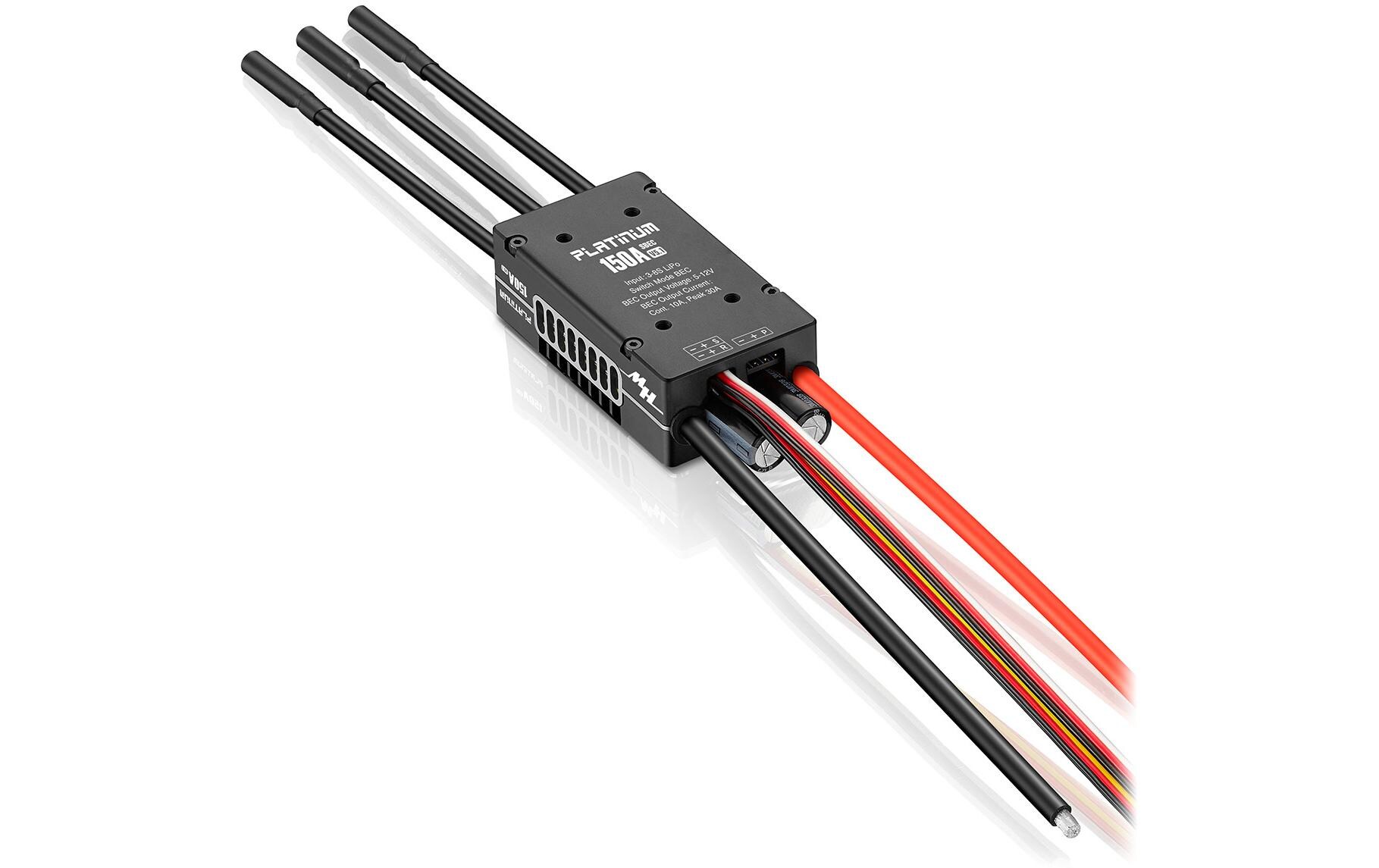 Hobbywing Brushless Regler Platinum Pro V5.1 150 A, 3-8S, BEC