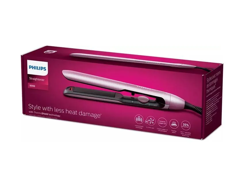 Philips Haarglätter 5000 Series BHS530/00 Rosa Philips Haarglätter 5000 Series BHS530/00 Rosa