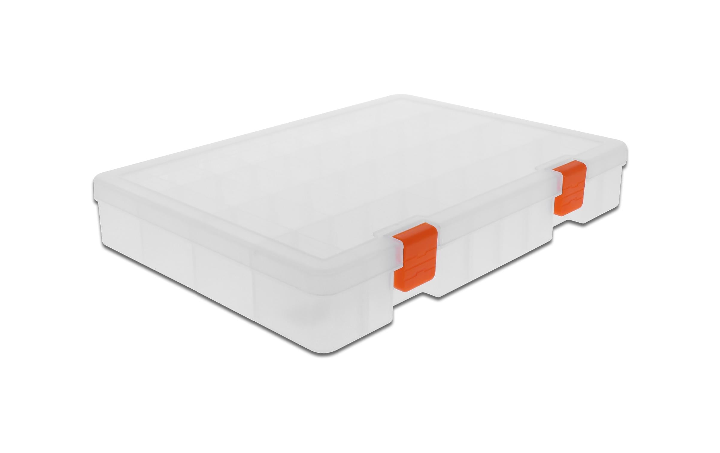 Delock Sortimentskasten Leerbox 36 Fächer Delock Sortimentskasten Leerbox 36 Fächer