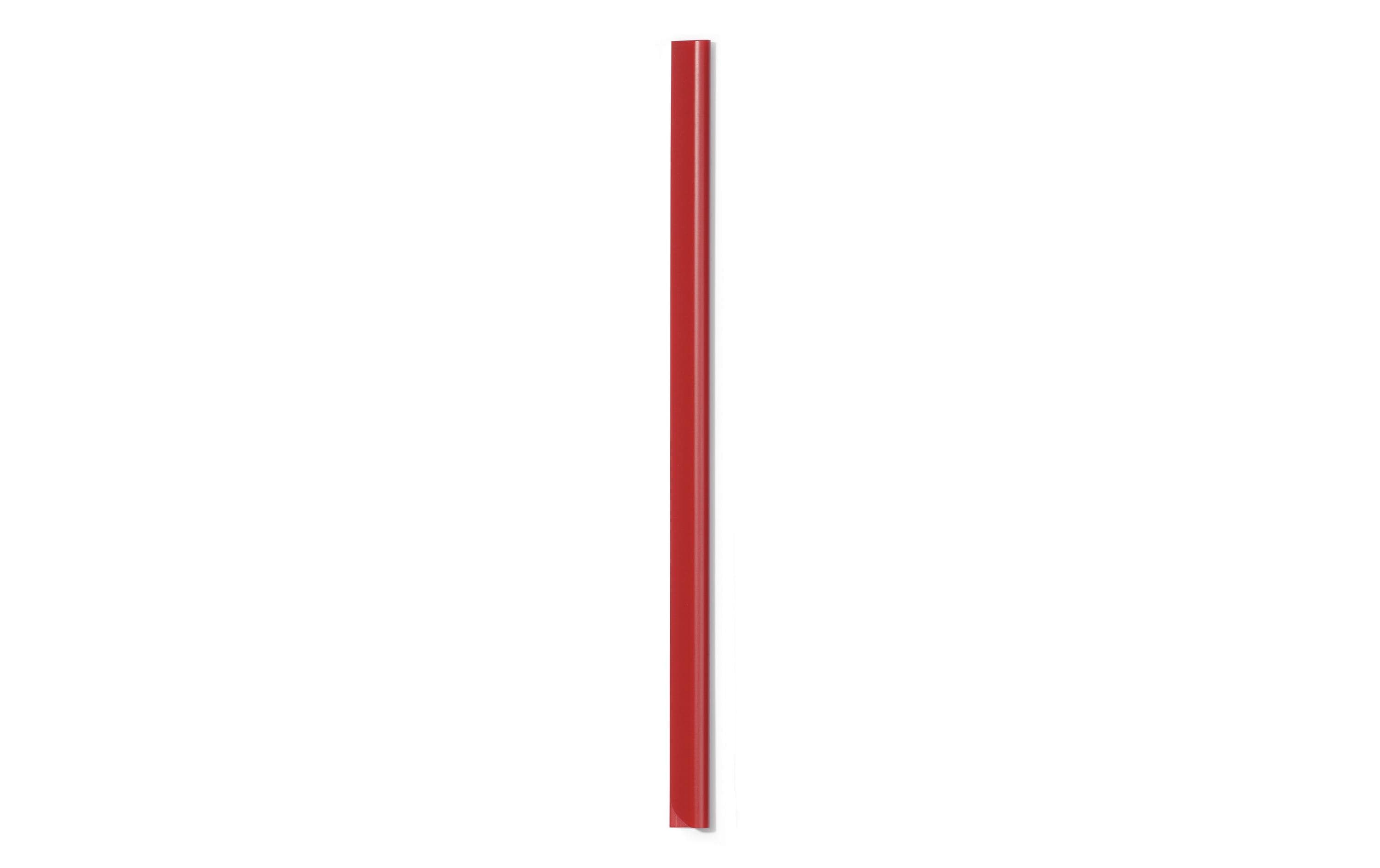 DURABLE Klemmschiene 3 mm, Rot, 50 Schienen DURABLE Klemmschiene 3 mm, Rot, 50 Schienen