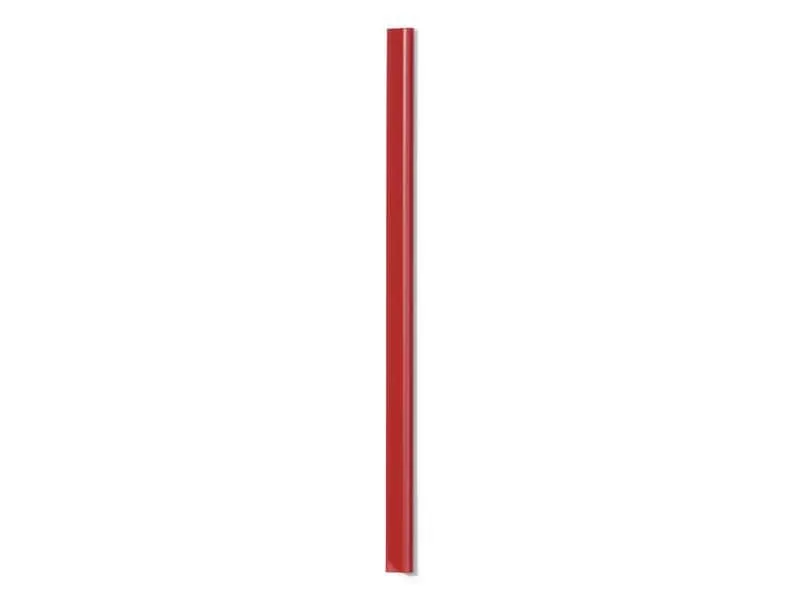 DURABLE Klemmschiene 3 mm, Rot, 50 Schienen
