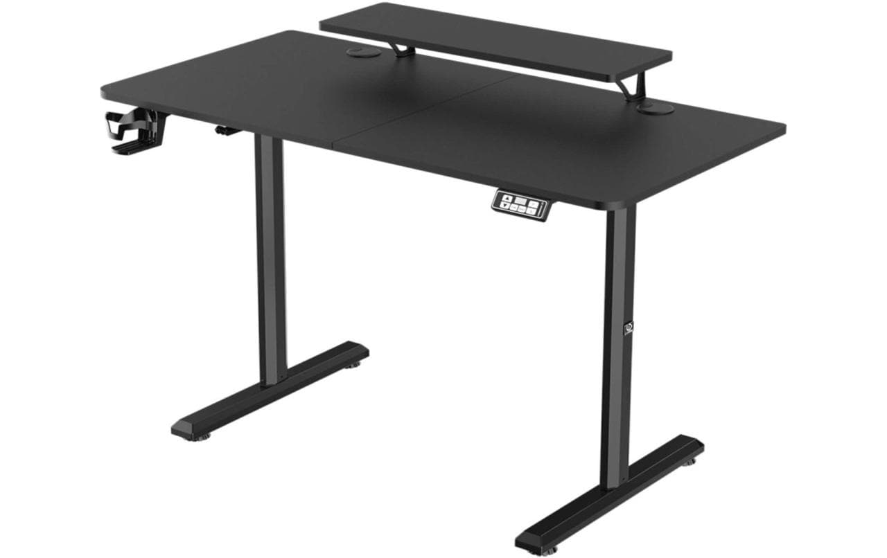 Ultradesk Gaming Tisch Higlander Schwarz