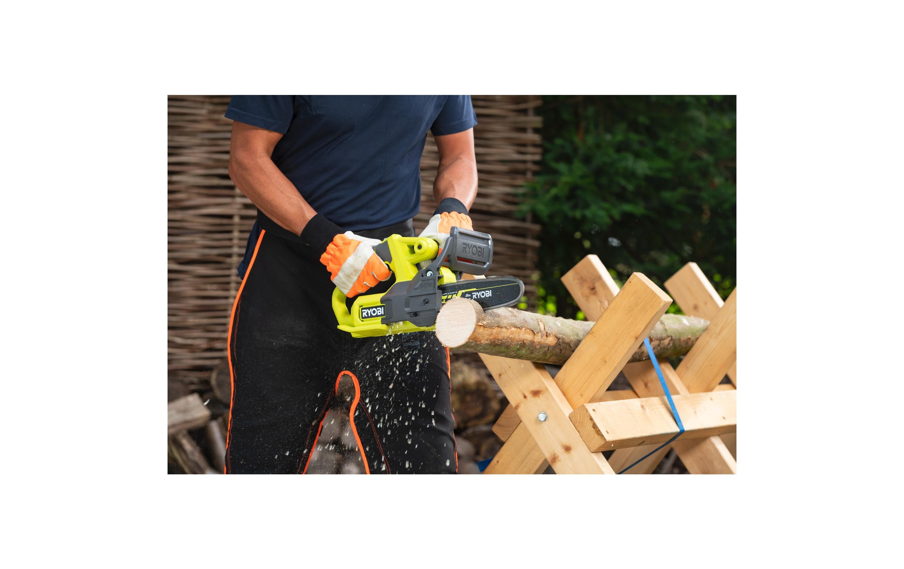 RYOBI Akku-Kettensäge RY18CS20A-0