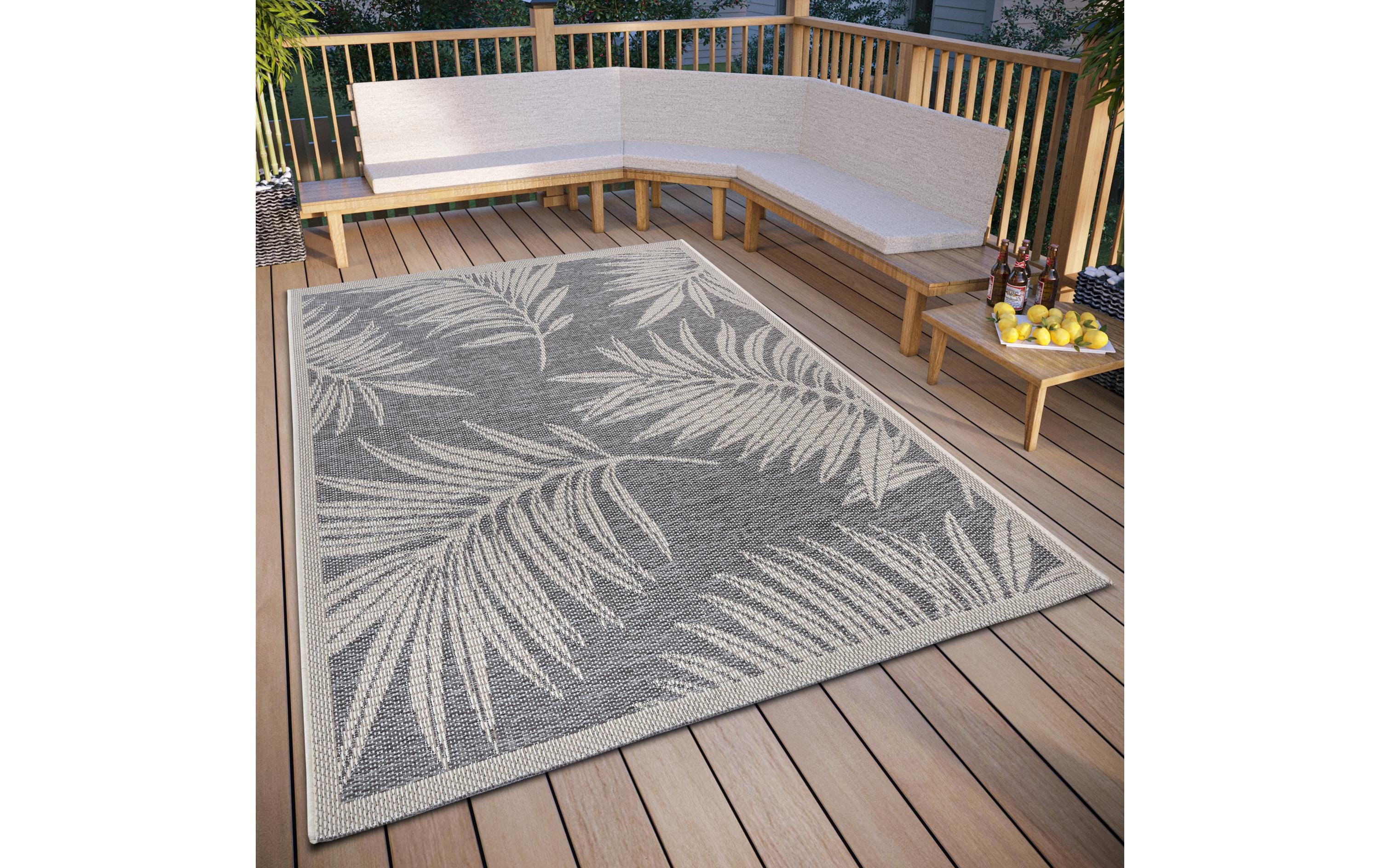 Hanse Home Teppich Paru 115 cm x 170 cm, Beige/Grau