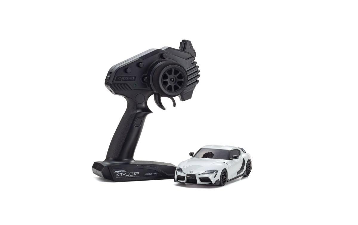 Kyosho Mini-Z MA-020 Toyota GR Supra TRD, Weiss AWD, 1:27, Readyset Kyosho Mini-Z MA-020 Toyota GR Supra TRD, Weiss AWD, 1:27, Readyset