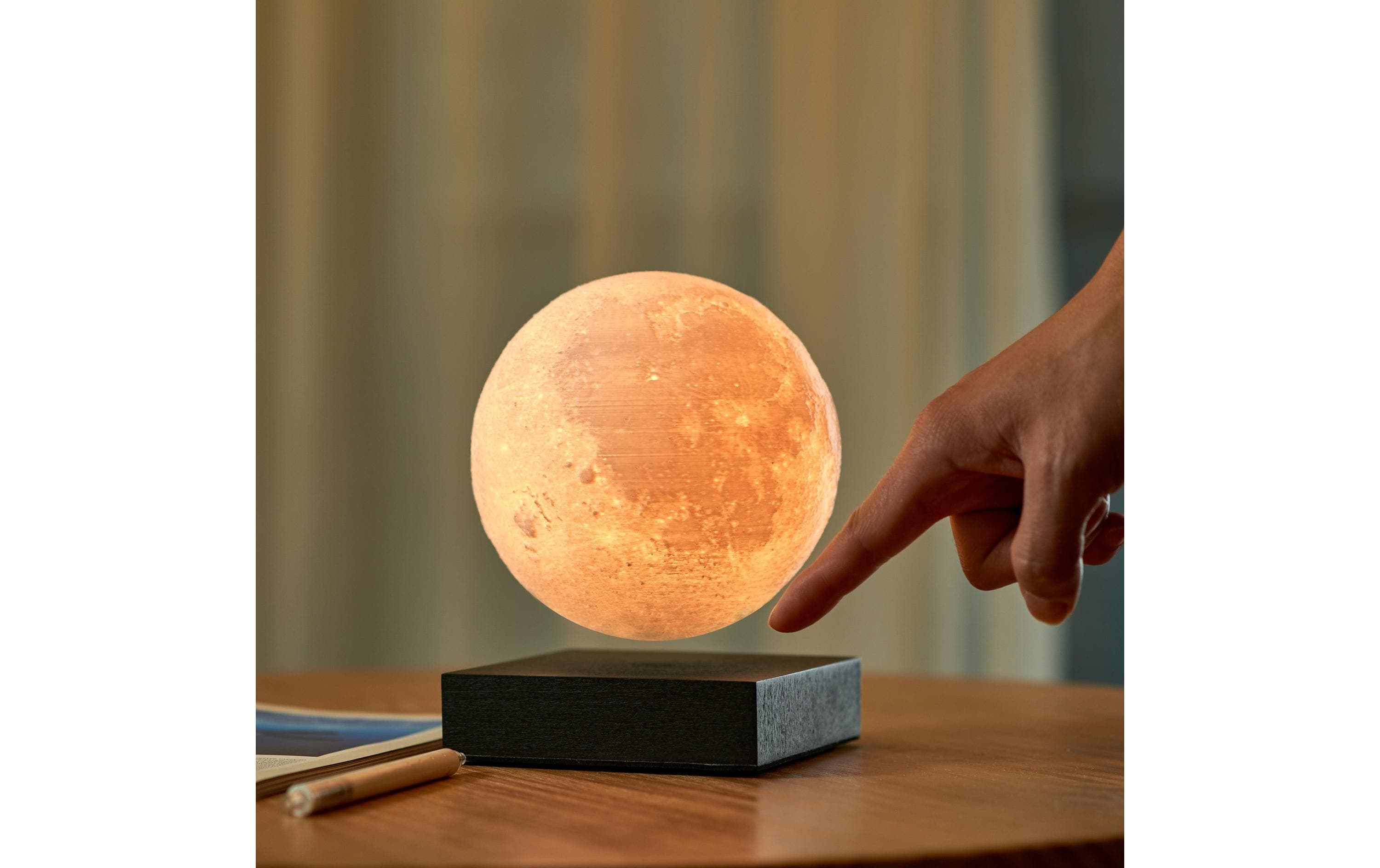 Gingko LED Stimmungslicht Smart Moon Schwarz