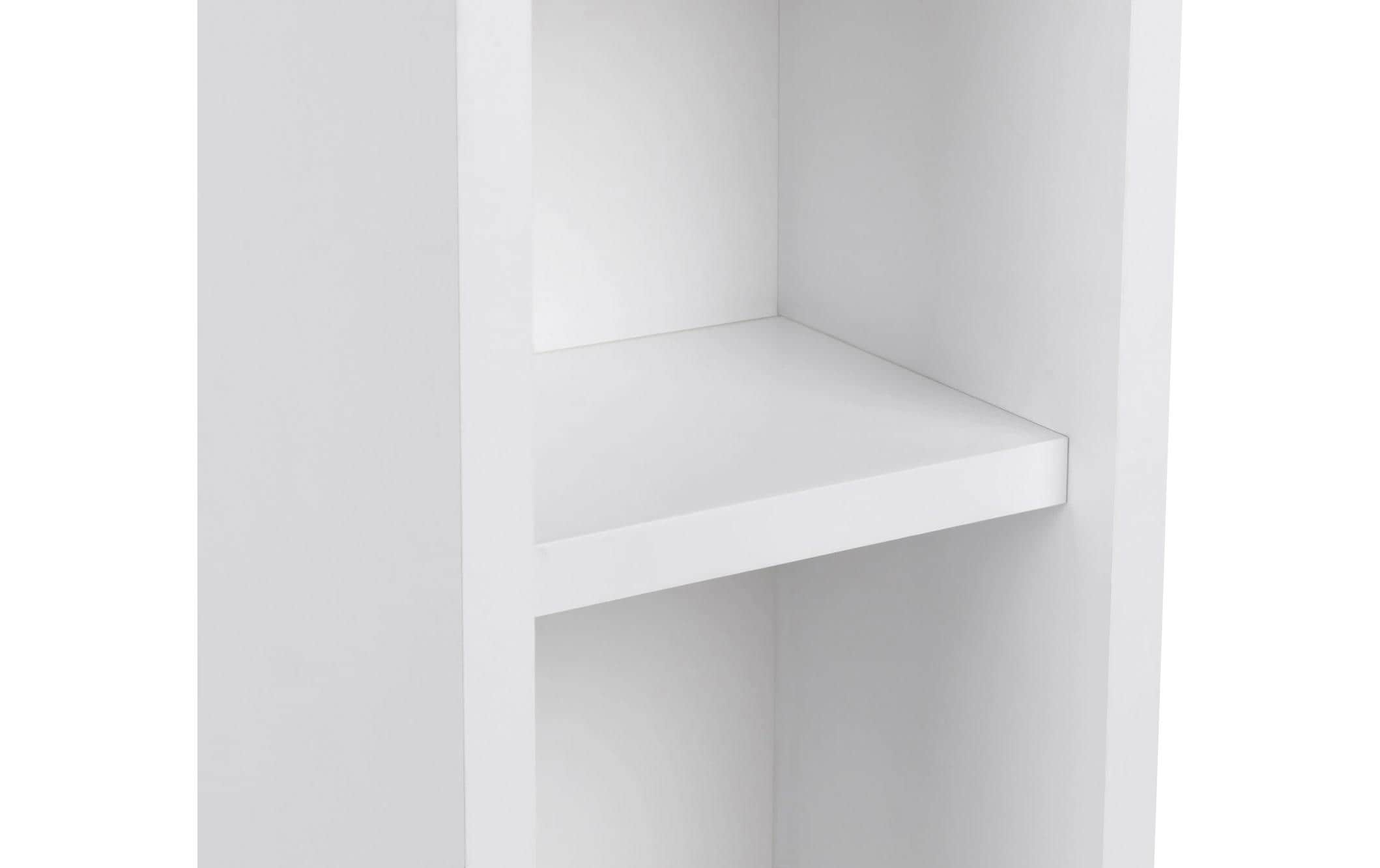 Woody Fashion Nachttisch Turra 20 x 65 x 15 cm, Weiss