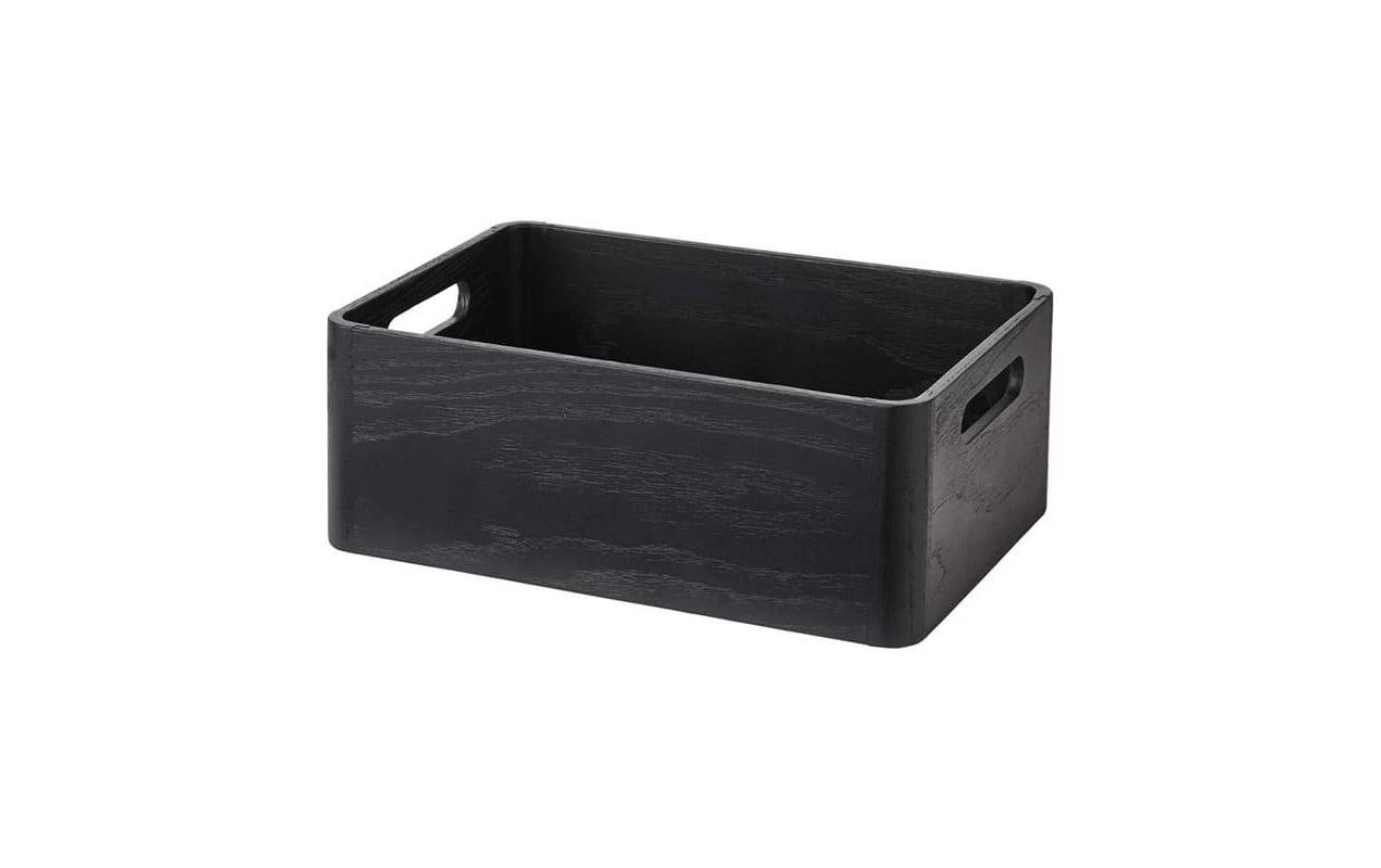 Aquanova Aufbewahrungskiste Cole 27 x 19 x 10 cm, Schwarz