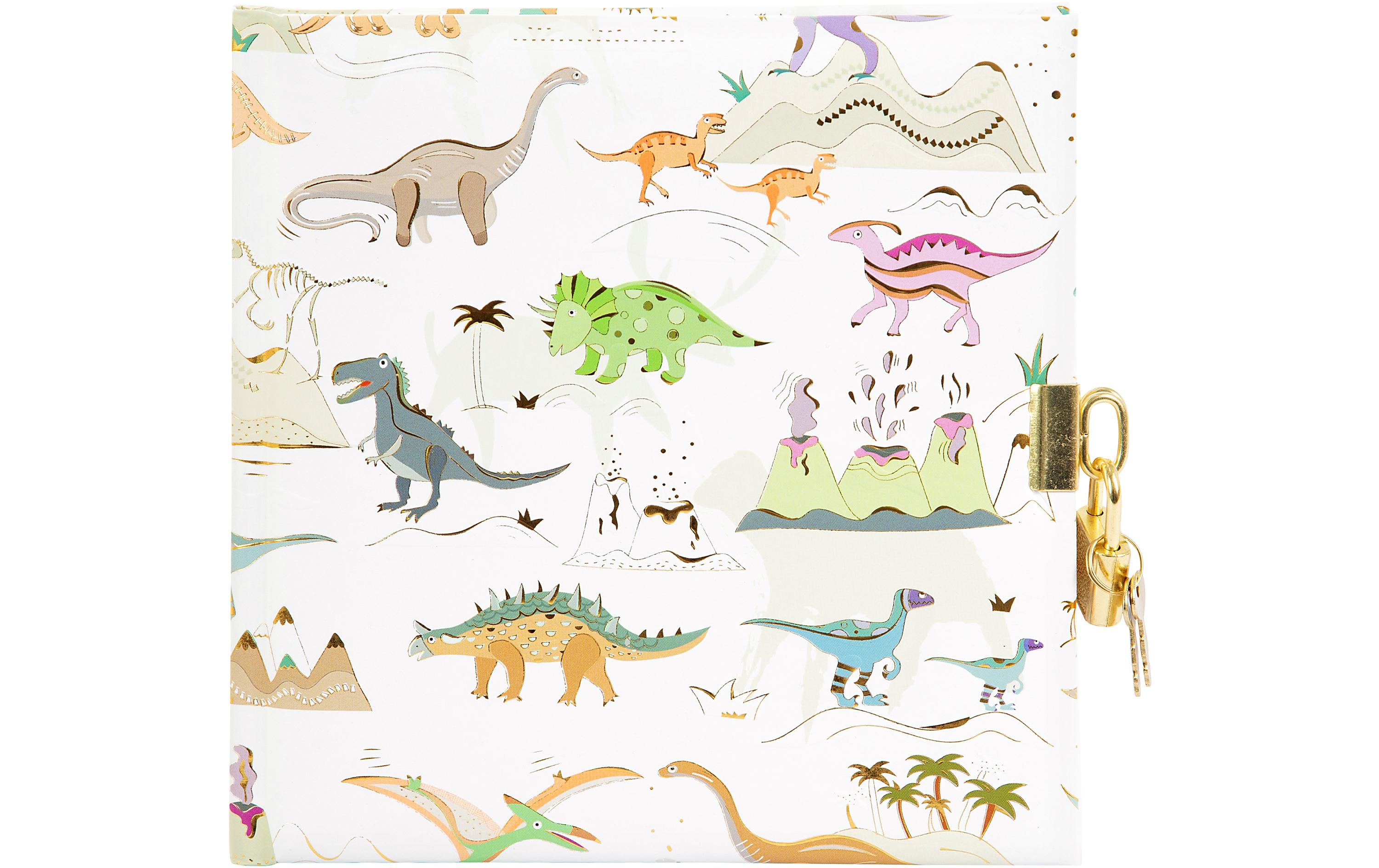 Goldbuch Tagebuch Dinosaurier 96 Seiten, 16.5 x 16.5 cm