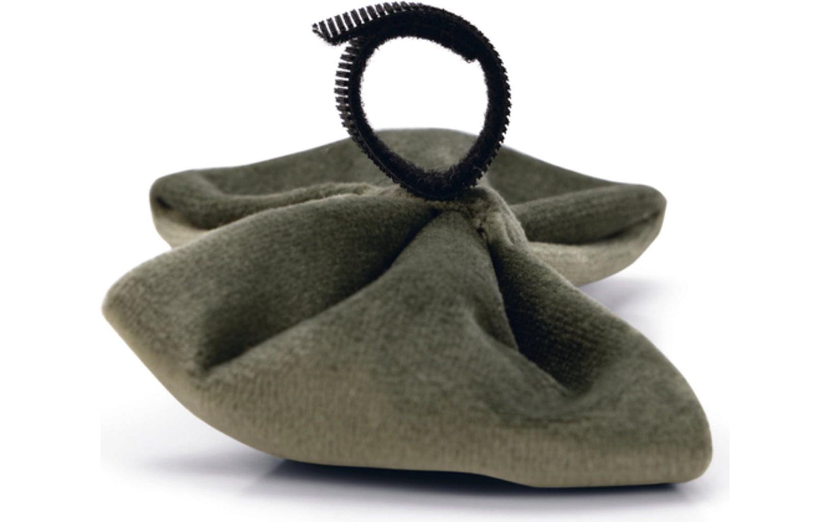 Designed by Lotte Velvet Fliege Zaza 9 cm, Grün