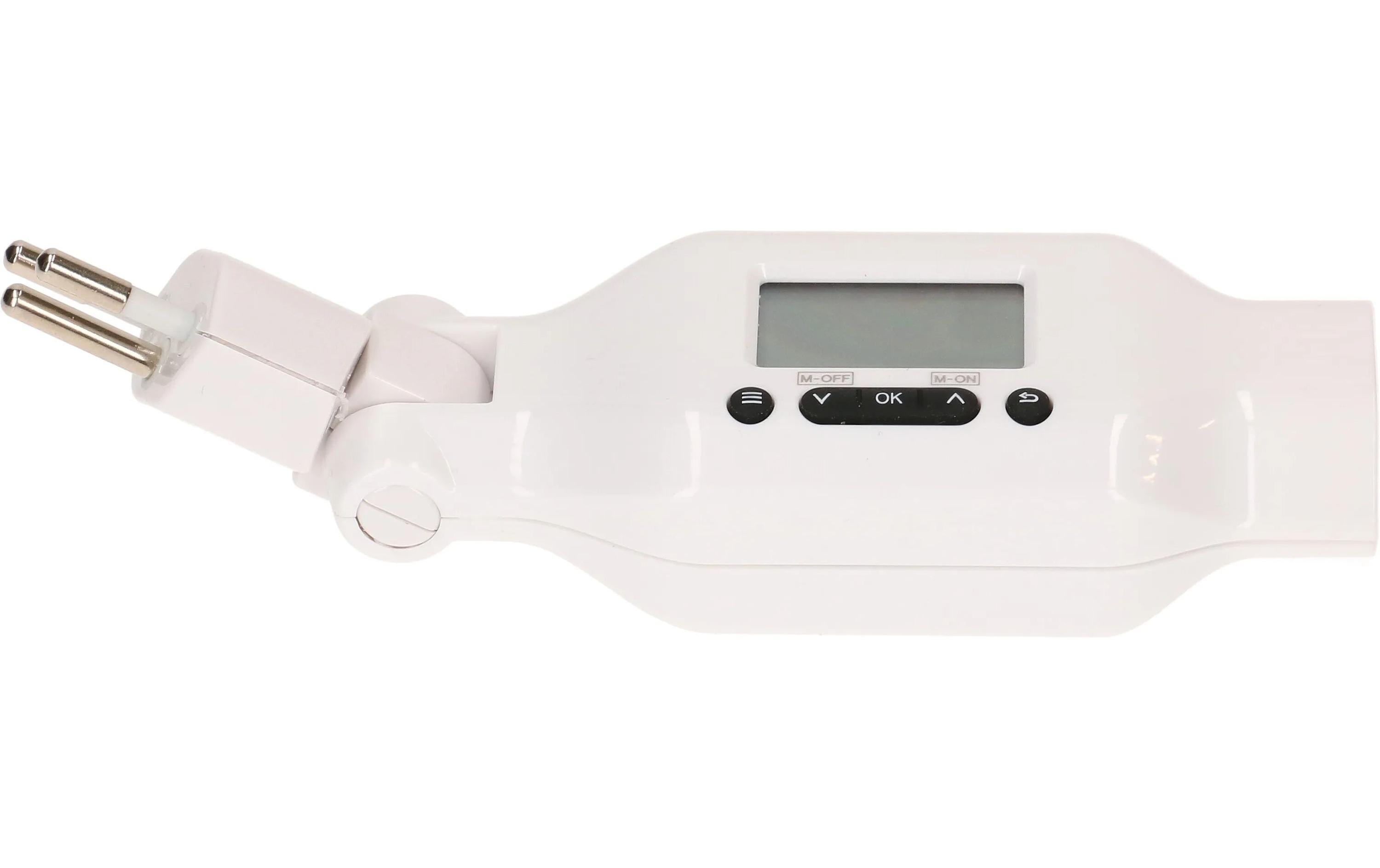 Max Hauri Zeitschaltuhr digital Multifunktion Clip-Clap, Weiss Max Hauri Zeitschaltuhr digital Multifunktion Clip-Clap, Weiss