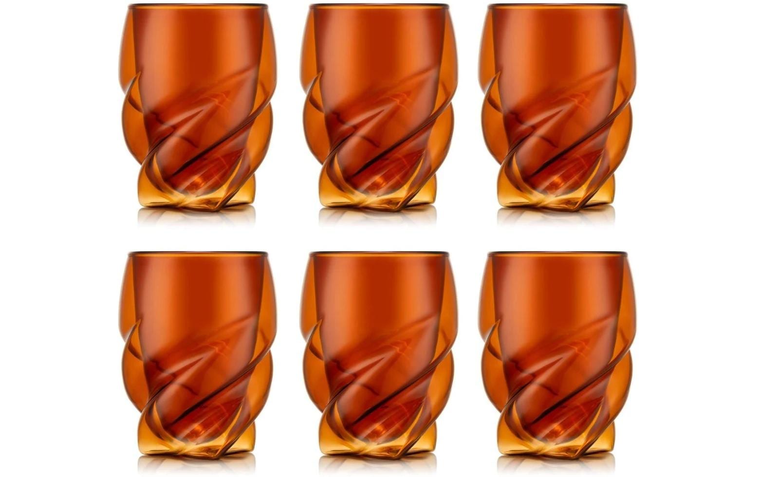 Bodum Pavina Paris Doppelwandgläser 270 ml, 6 Stück, Rot