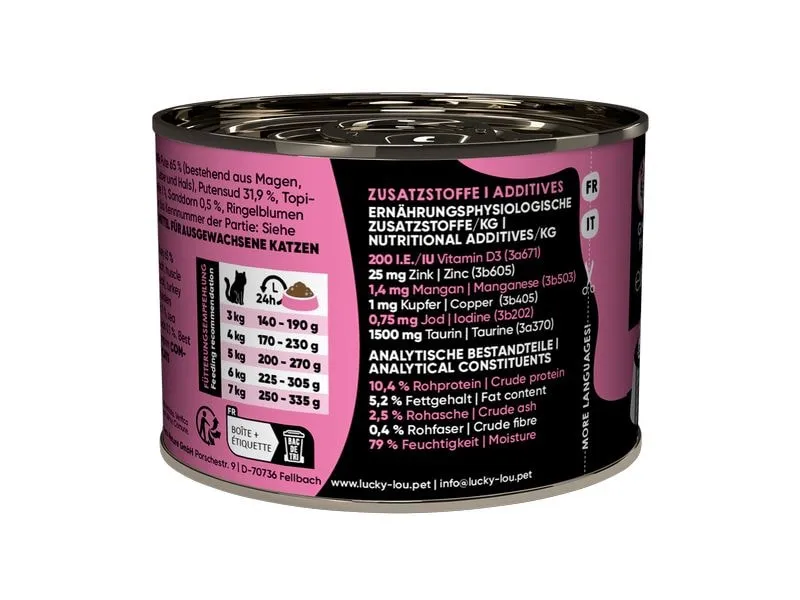 Lucky Lou Nassfutter SuperMono Pute, 200 g
