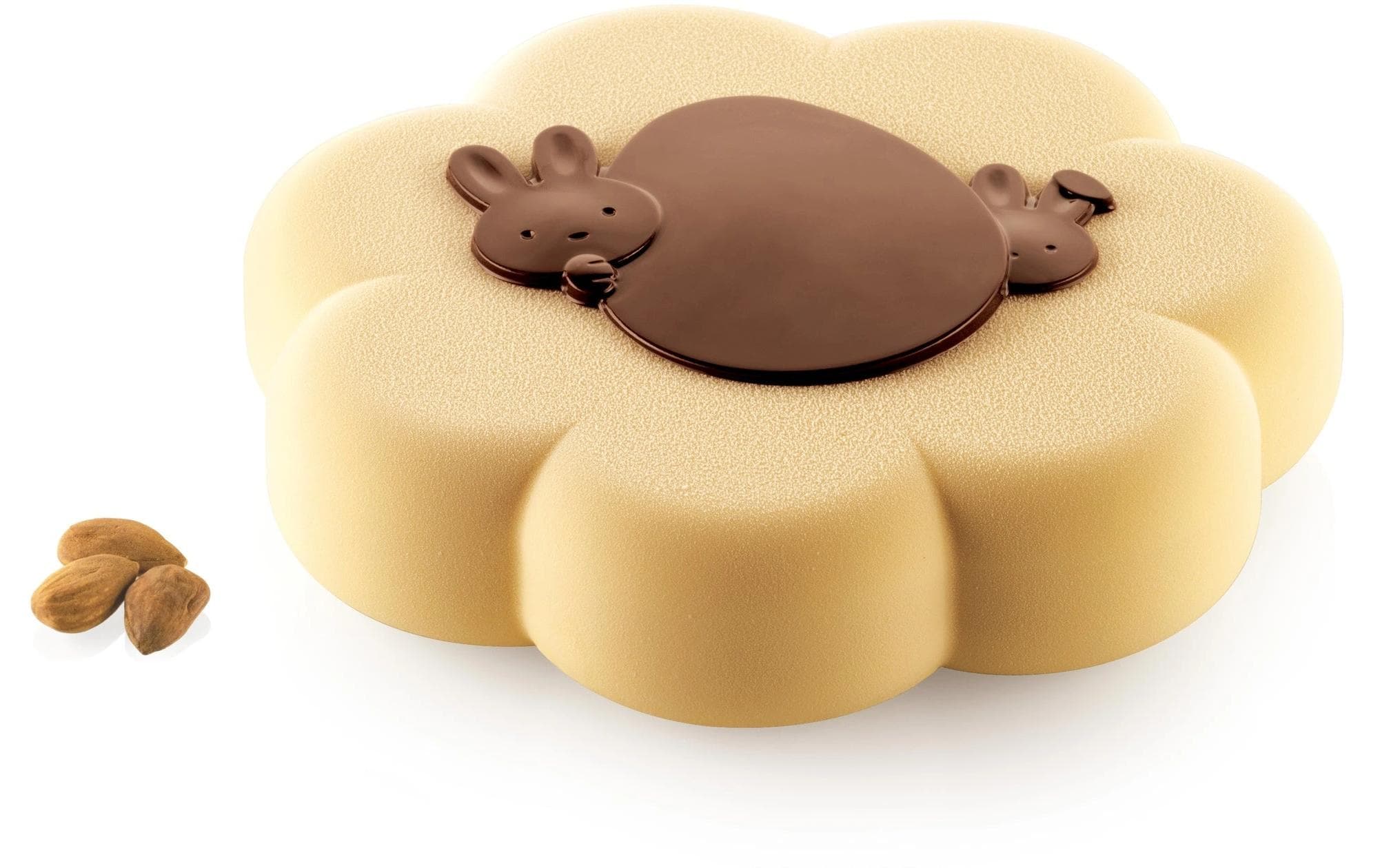 Silikomart Silikonform Happy Spring Blume, 4 Stück