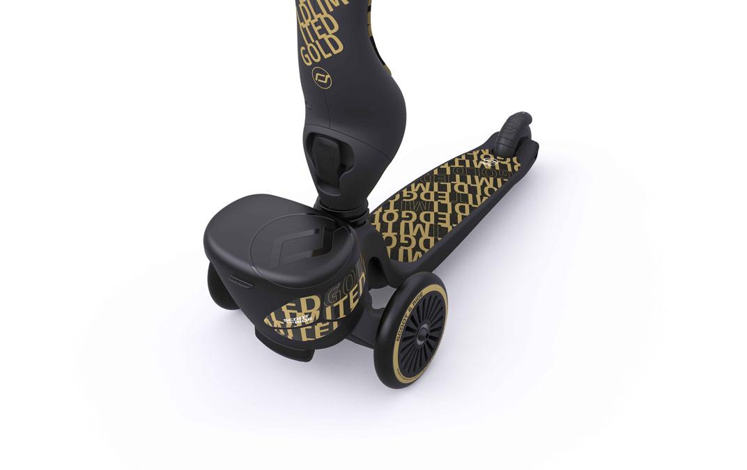 Scoot and Ride Highwaykick 1 Gold/Schwarz