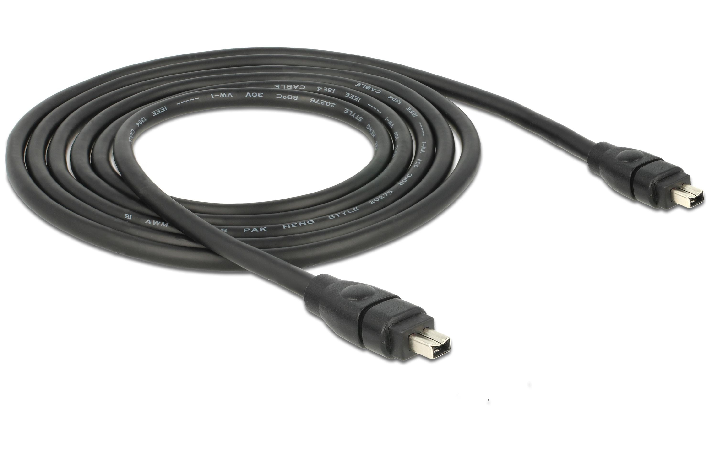 Delock FireWire-Kabel 400Mbps 4Pin-4Pin 1 m Delock FireWire-Kabel 400Mbps 4Pin-4Pin 1 m