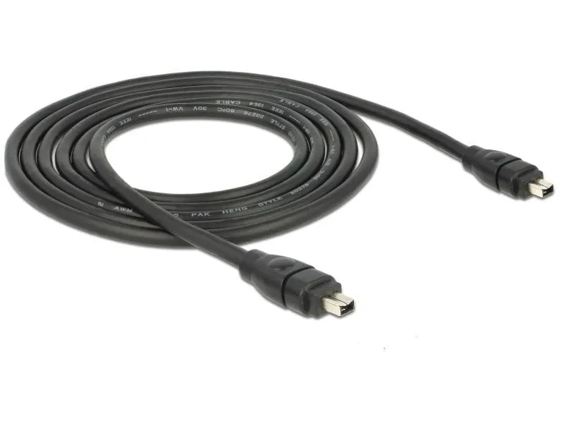 Delock FireWire-Kabel 400Mbps 4Pin-4Pin 2 m