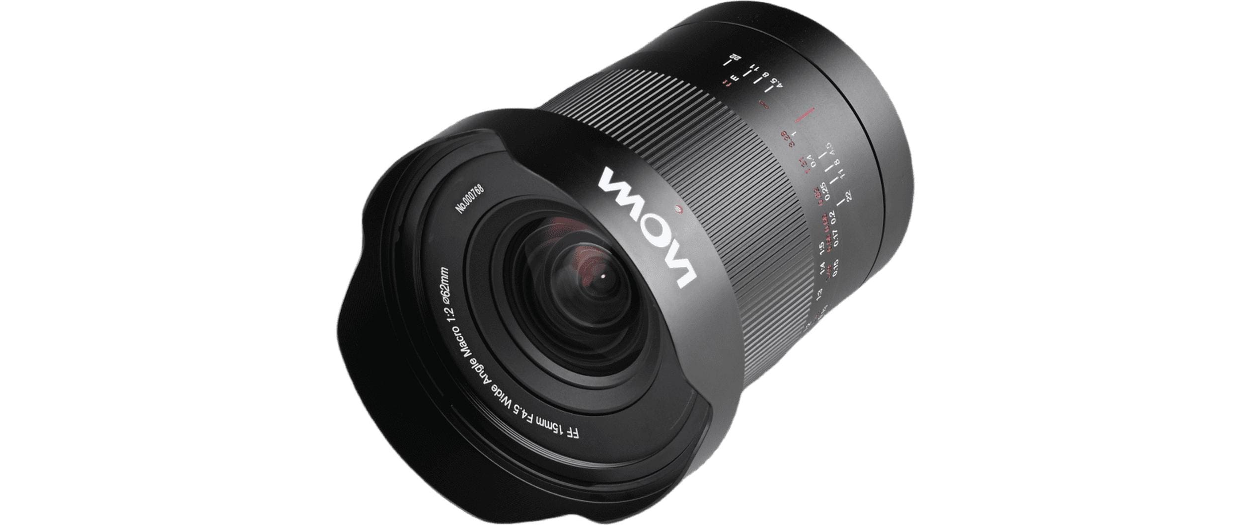 Laowa 15mm F/4.5 0.5X Weitwinkel-Makro Auto-Blende – Canon EF