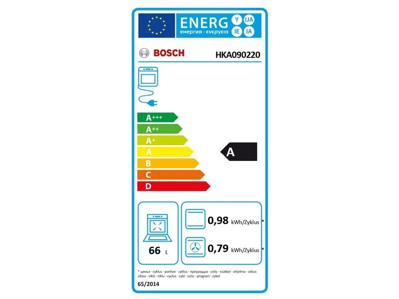 Bosch Standherd HKA090220