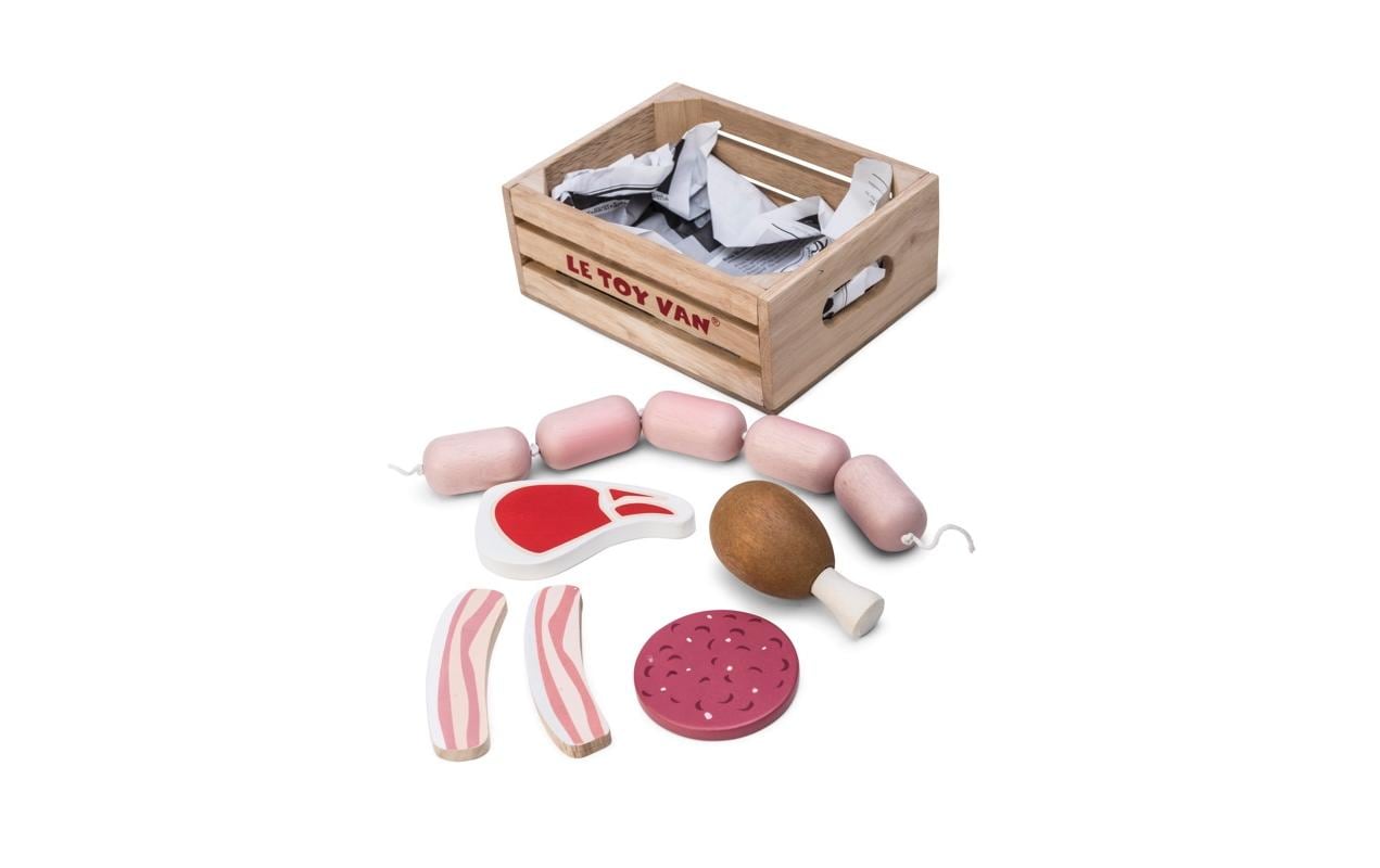 LE TOY VAN Spiel-Lebensmittel Fleisch- & Wurstkiste LE TOY VAN Spiel-Lebensmittel Fleisch- & Wurstkiste