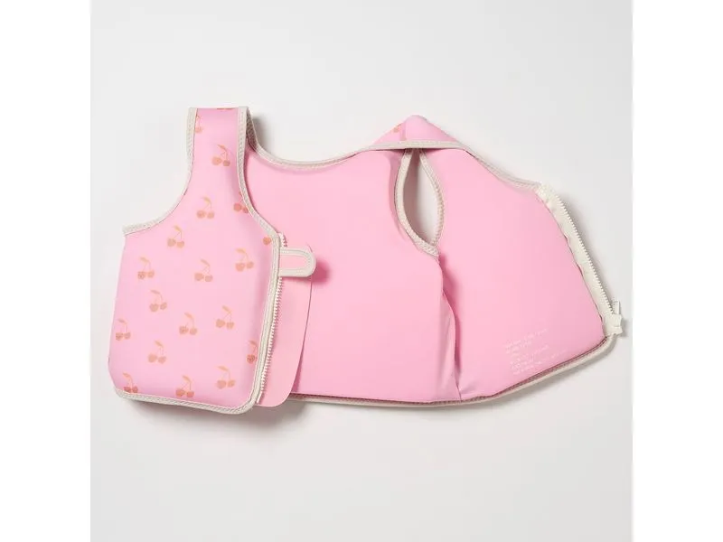 Sunnylife Kids Swim Vest 3-6 Cotton Candy Cherry Rosa Sunnylife Kids Swim Vest 3-6 Cotton Candy Cherry Rosa