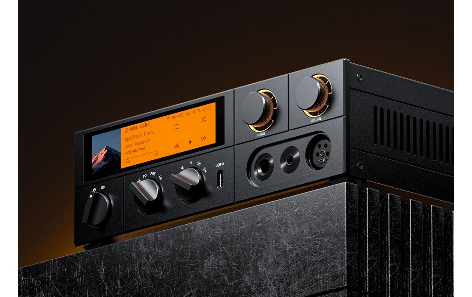 FiiO FiiO K17 Schwarz Desktop DAC und Kopfhörer-Verstärker