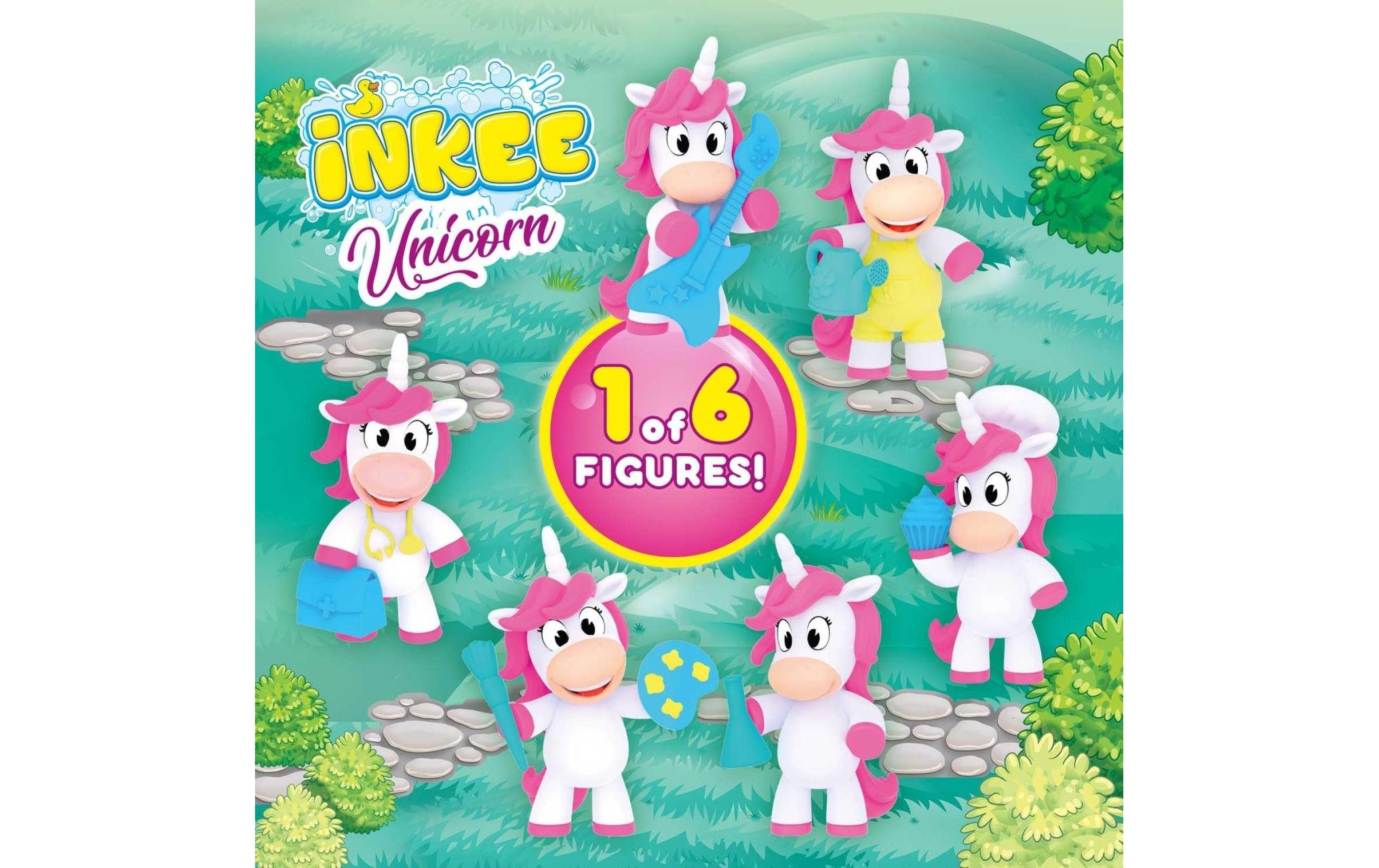 Craze Inkee Surprise Badebombe Unicorn Professions 2 Stück