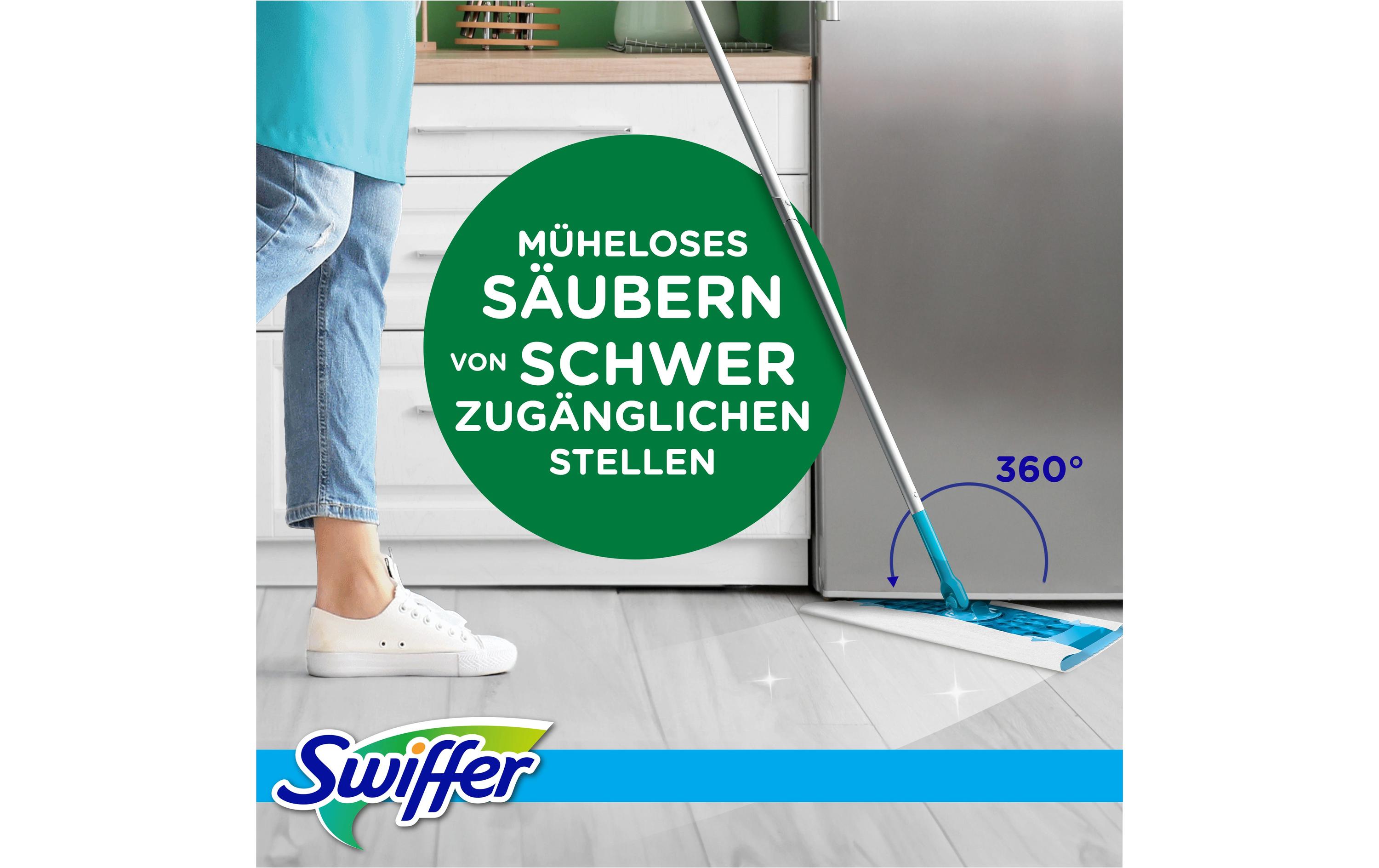 Swiffer Wischmopp Starter-Set 7-teilig, Blau