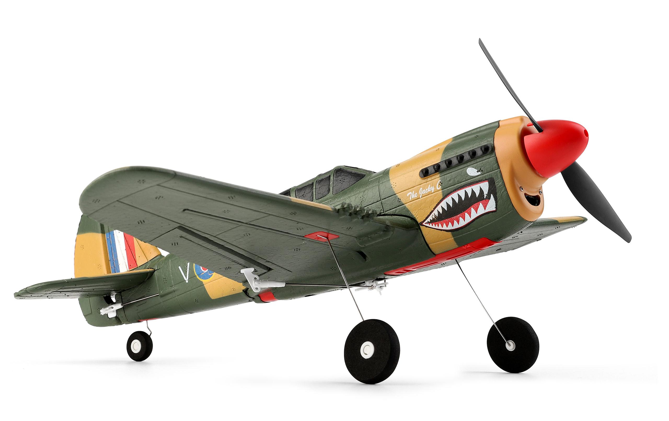 Amewi Warbird AMXflight P40 Fighter, Gyro, 4-Kanal, 384 mm, RTF