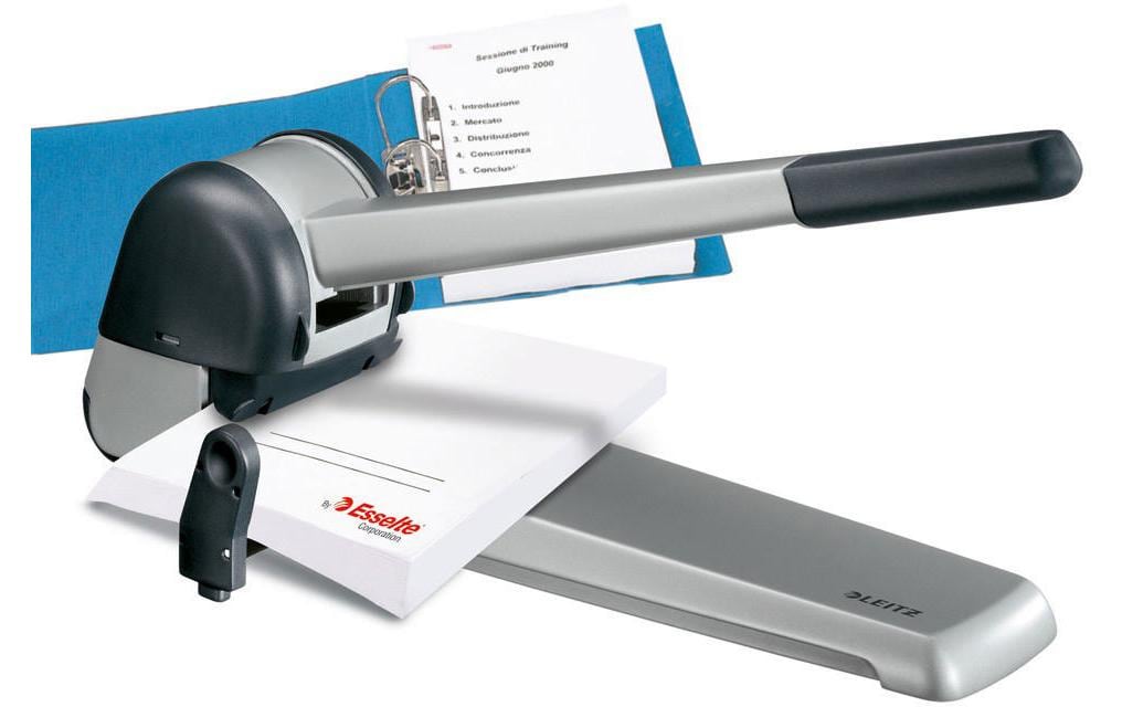 Leitz Locher 5182 Schwarz-Silber