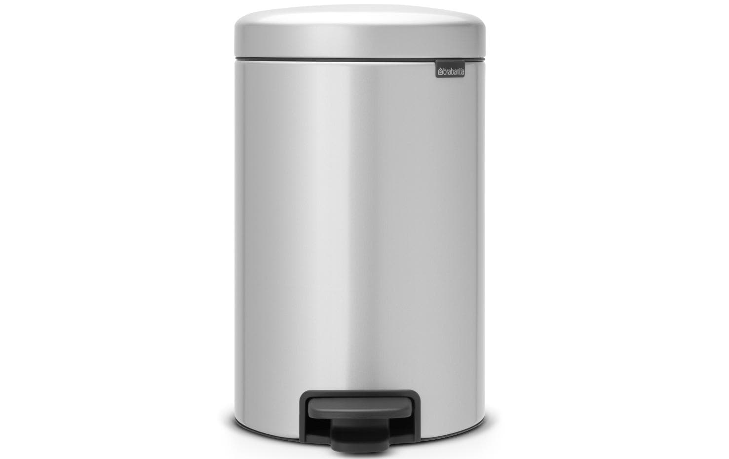 Brabantia Treteimer NewIcon 12 l, Metallic grey
