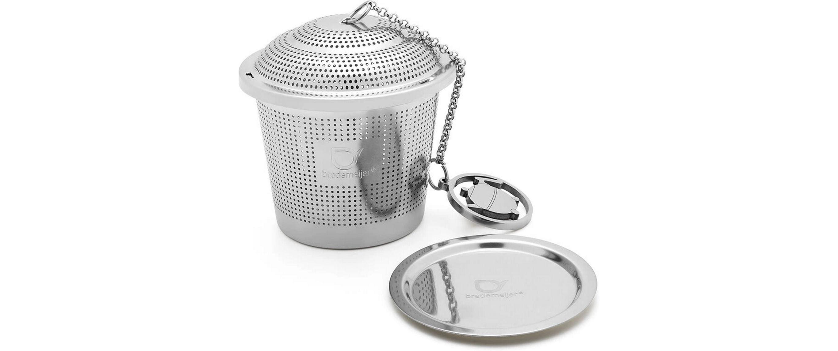 Bredemeijer Tee-Ei mit Kette und Ablage